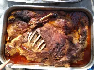 Slow-Roasted Lamb