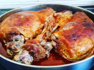 Slow Roast Lamb with Natural Taste