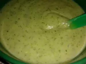 Baby Puree with Broccoli