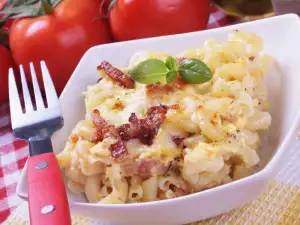 Macaroni with Bacon