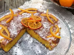 Orange Gluten-Free Cake with Almonds