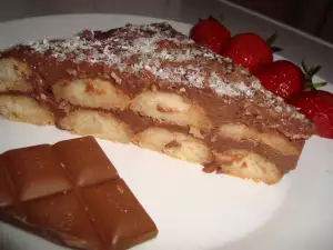 Biscotti Cake with Coffee