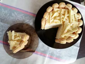 White Chocolate Cake with Ladyfingers