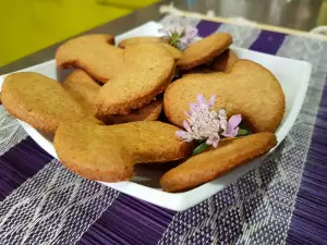 Wholemeal Cookies with Honey and Milk