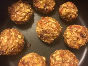 Healthy Biscuits with Oats and Apples