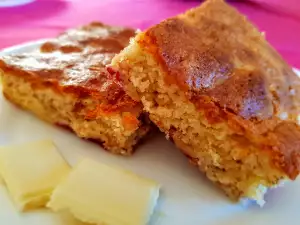 White Chocolate, Walnut and Strawberry Blondies