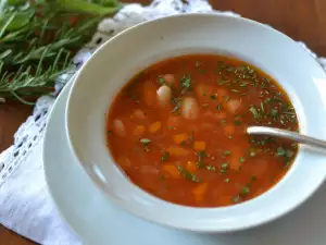 Bean Soup with Mediterranean Spices