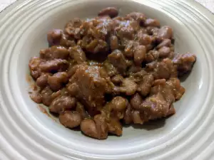 Oven-Baked Pinto Beans with Turkey