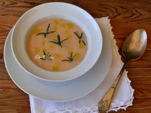 Cream of Bean Soup with Rosemary and Olive Oil