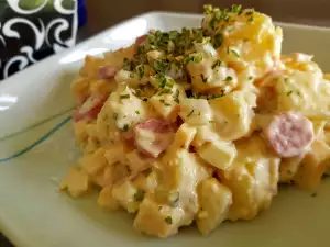 Rich Frankfurt Potato Salad