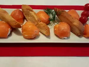 Bonbons with Smoked Salmon