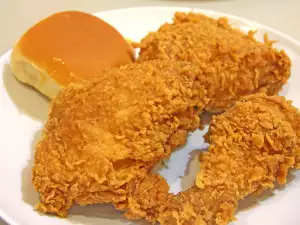 KFC Style Chicken Drumsticks with Cornflakes