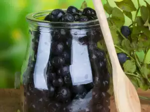 Storing blueberries