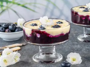 No-Fuss Blueberry Cream Dessert