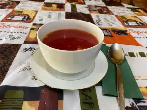 Borscht with Buckwheat and Spelt