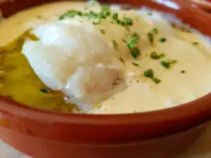 Whitefish with Alfredo Cream Sauce