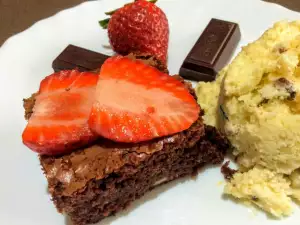 Strawberry Brownie