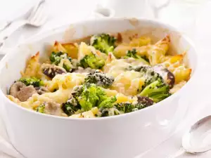 Mussel, Broccoli and Potato Casserole