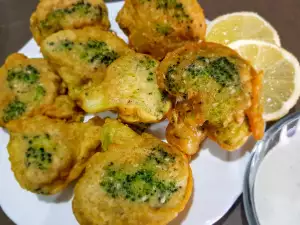 Broccoli in a Fluffy Breading with Mustard