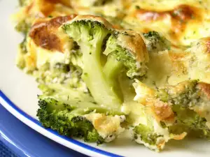 Baked Broccoli and Cauliflower