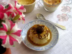 Creme Brulee with Fig Jam