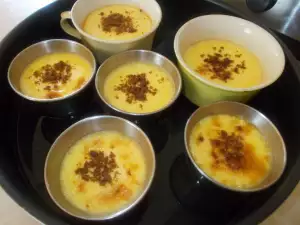 Crème Brûlée with Milk and Cream