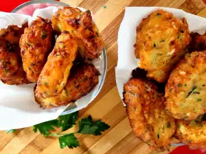 Zucchini and Feta Cheese Patties