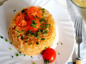 Pilaf with Vermicelli and Grits