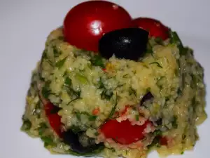 Bulgur with Dried Tomatoes