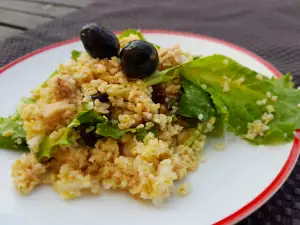 Healhty Bulgur and Tuna Salad