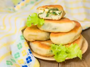 Buns with Green Onions