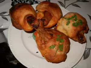 Drumsticks in Dough with a Filling