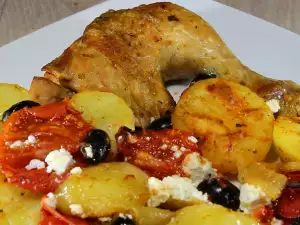 Greek-Style Chicken Legs