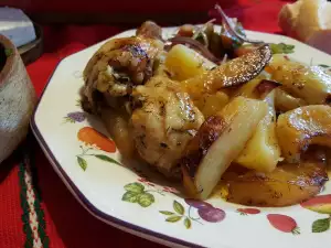 Chicken Drumsticks with Potatoes