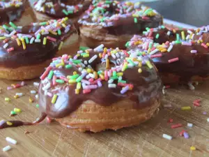 Super Quick Puff Pastry Donuts