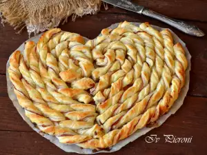 Savory Puff Pastry Heart