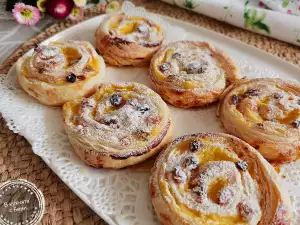 Tasty Puff Pastry Snails