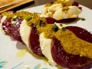 Beetroot Caprese Salad