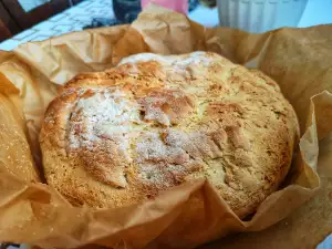 Corn and White Flour Bread