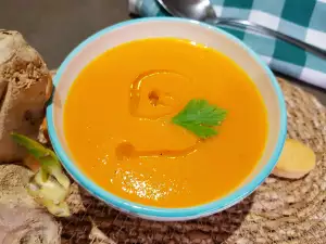 Carrot and Ginger Cream Soup