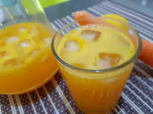 Carrot and Lemon Energy Drink