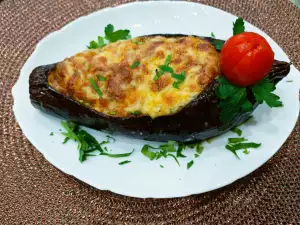 Stuffed Eggplant Boats