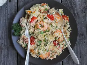 Caribbean Salad with Shrimp