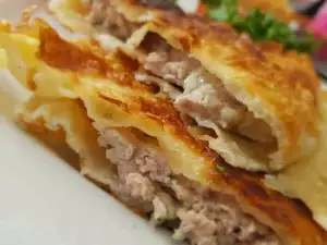 Chebureki with Minced Chicken