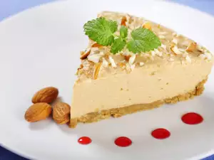 Cheesecake with Almonds and Baileys