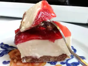 Quick Strawberry Cheesecake in 20 Min.