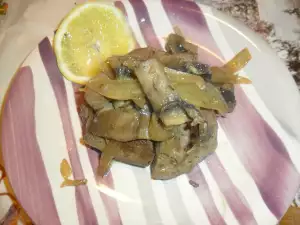 Liver with Mushrooms