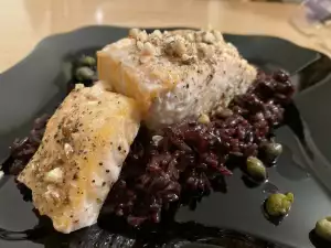 Black Rice with Salmon