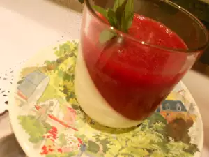 Cherry Panna Cotta