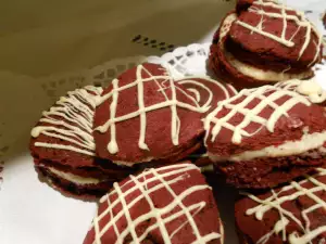 Red Velvet Buttermilk Valentine's Biscuits